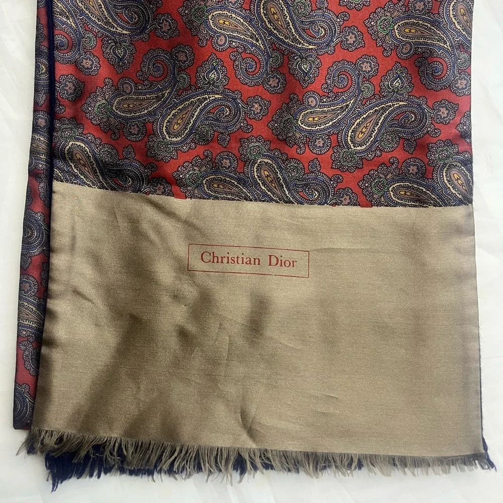 Christian Dior gents scarf
